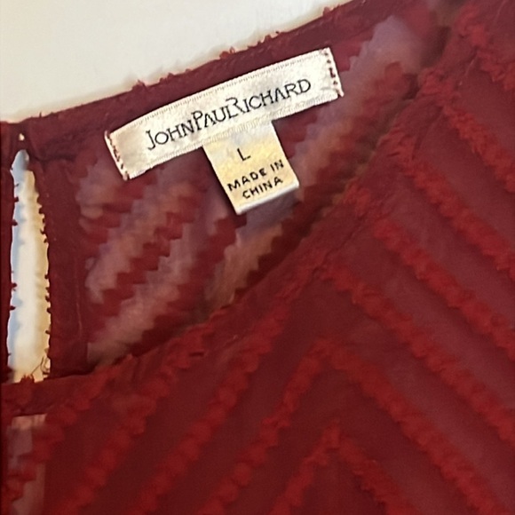 Women’s JohnPaulRichard, Bell Sleeve, Light Weight, Shirt, Size L - Picture 5 of 14